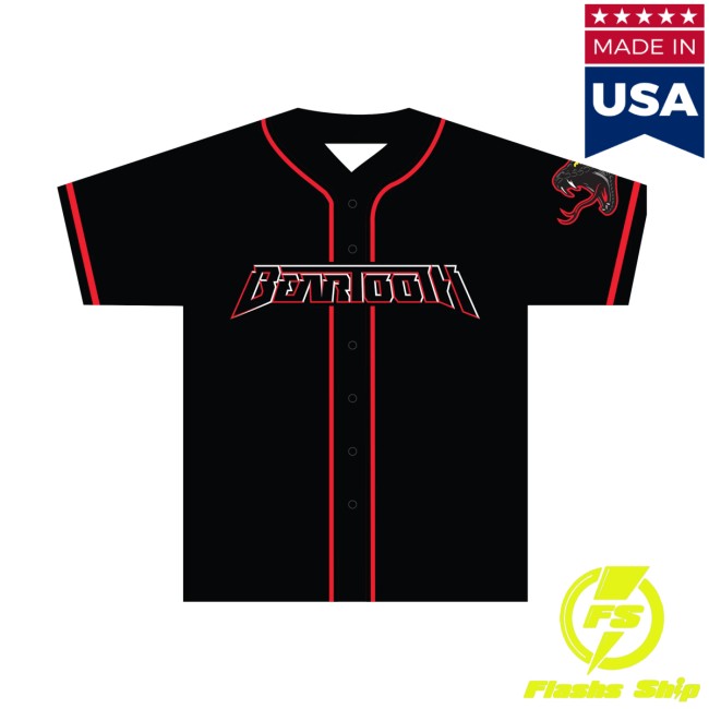 Beartooth Band Store Merch Beartooth Logo Baseball Jersey 5 Beartooth Band Store Merch Beartooth Logo Baseball Jersey