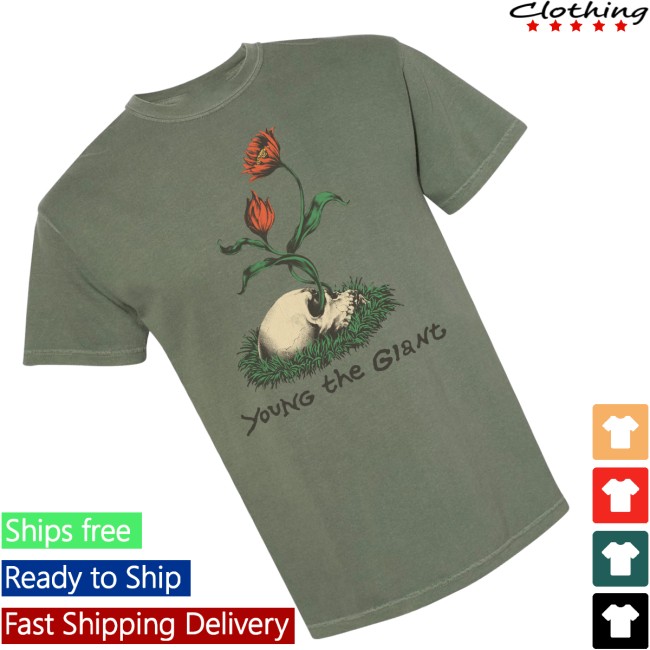 Young The Giant Store Merch Skull Tee 2 Young The Giant Store Merch Skull Tee