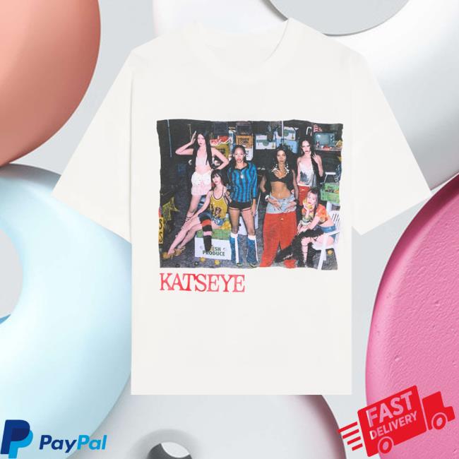 Bershka Merch Store Katseye Oversize Print T-Shirt 2 Bershka Merch Store Katseye Oversize Print T-Shirt