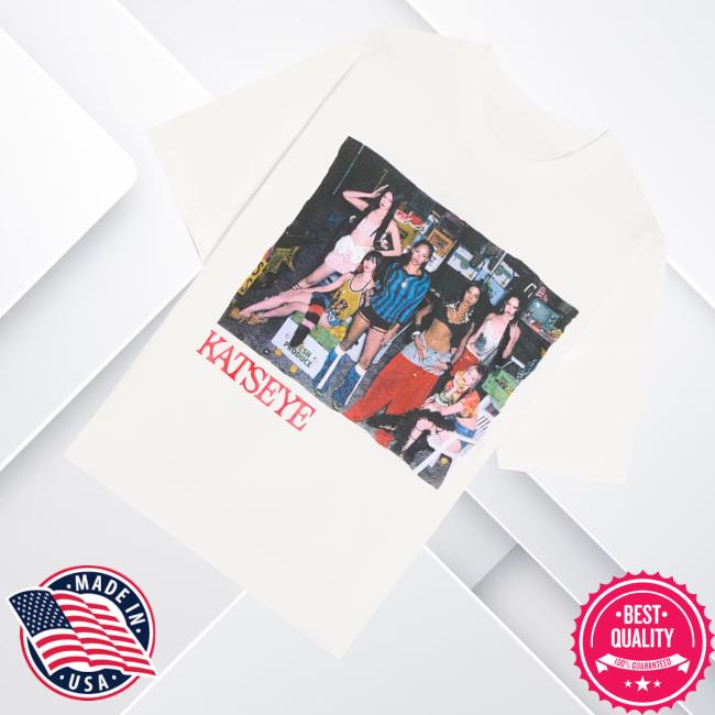 Bershka Merch Store Katseye Oversize Print T-Shirt 3 Bershka Merch Store Katseye Oversize Print T-Shirt