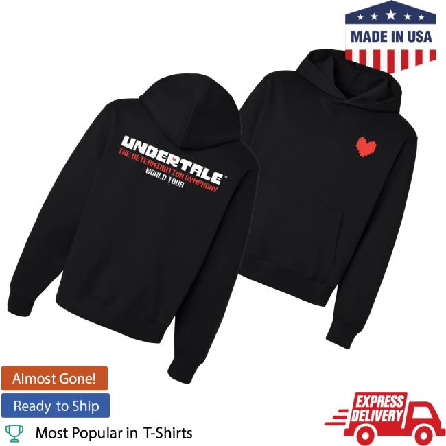 Undertale Symphony Shop Merch Undertale World Tour Hoodie 3 Undertale Symphony Shop Merch Undertale World Tour Hoodie