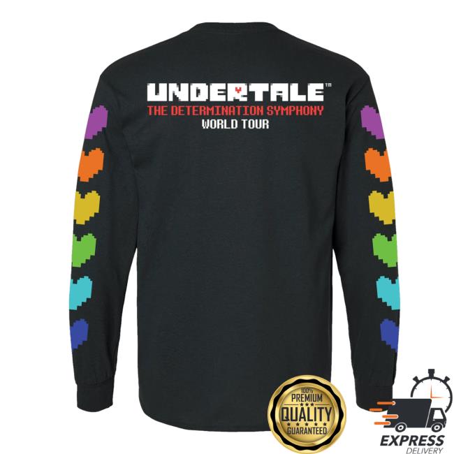 Undertale Symphony Shop Merch Undertale World Tour Long Sleeve Tee Shirts 4 Undertale Symphony Shop Merch Undertale World Tour Long Sleeve Tee Shirts