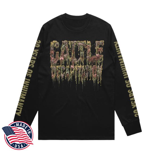 Cattle Decapitation Merch Store Dirty Thirty Longsleeve 3 Cattle Decapitation Merch Store Dirty Thirty Longsleeve