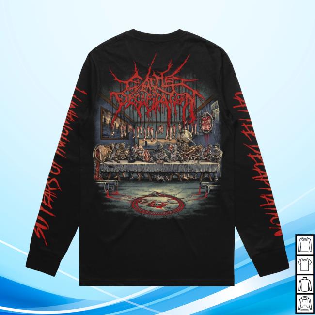 Cattle Decapitation Merch Store The Blast Supper Longsleeve 4 Cattle Decapitation Merch Store The Blast Supper Longsleeve