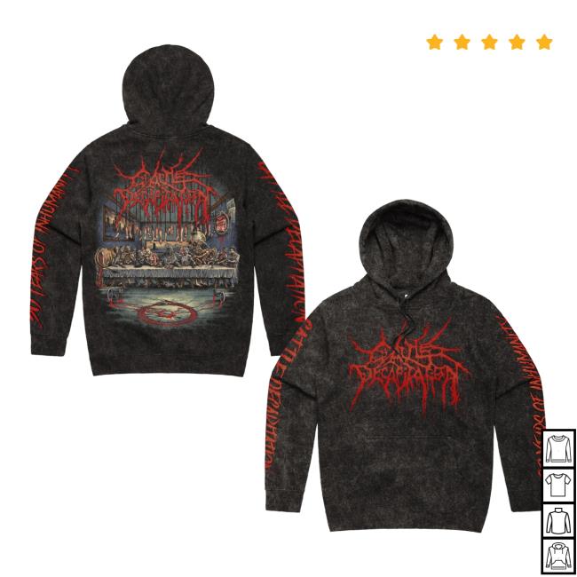 Cattle Decapitation Merch Store The Blast Supper Pullover Hoodie 5 Cattle Decapitation Merch Store The Blast Supper Pullover Hoodie