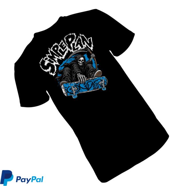 Simple Plan Store Merch Reaper T-Shirt 3 Simple Plan Store Merch Reaper T-Shirt