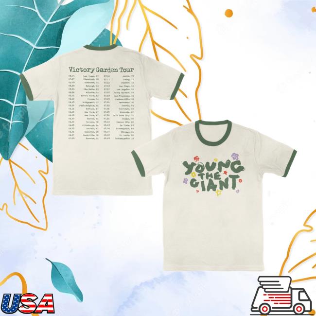 Young The Giant Store Merch Ringer Tour Tee 5 Young The Giant Store Merch Ringer Tour Tee