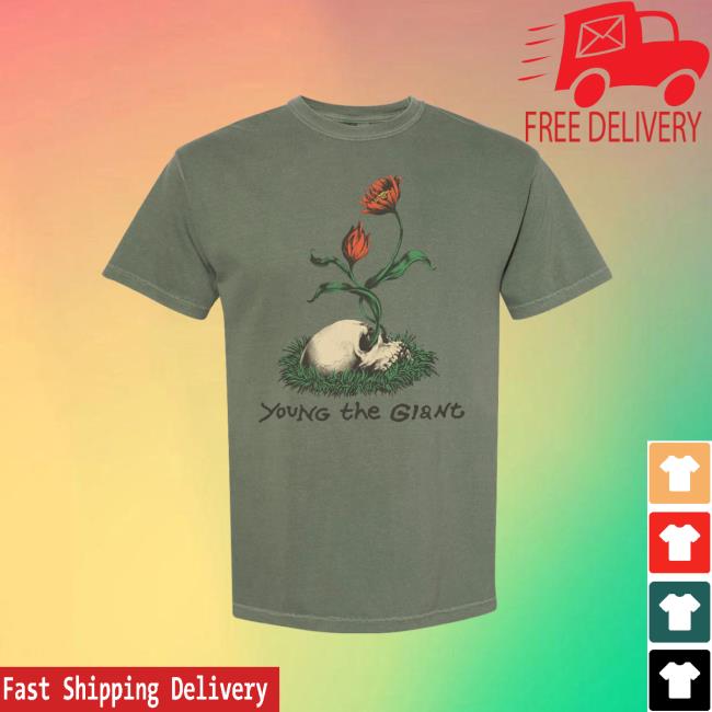 Young The Giant Store Merch Skull Tee 2 Young The Giant Store Merch Skull Tee