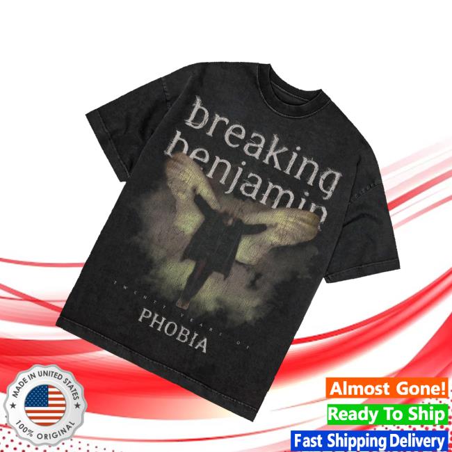 Breaking Benjamin Merch Store Phobia Album Tee 4 Breaking Benjamin Merch Store Phobia Album Tee