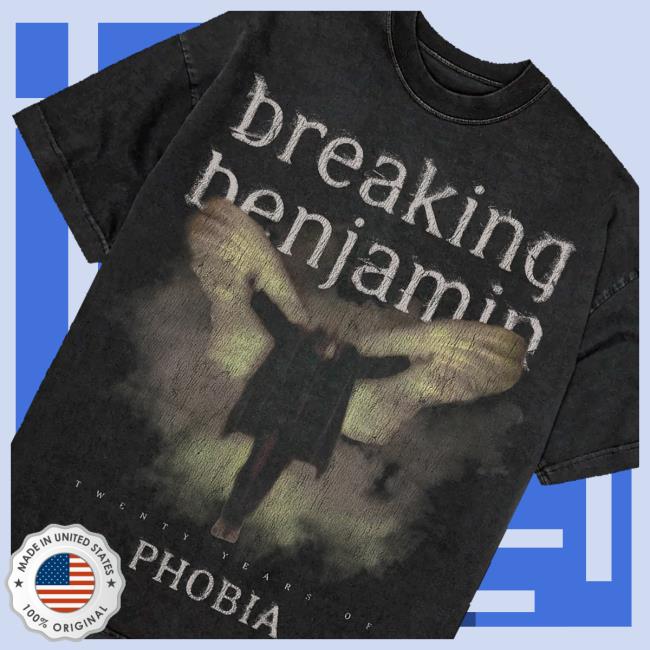 Breaking Benjamin Merch Store Phobia Album Tee 5 Breaking Benjamin Merch Store Phobia Album Tee