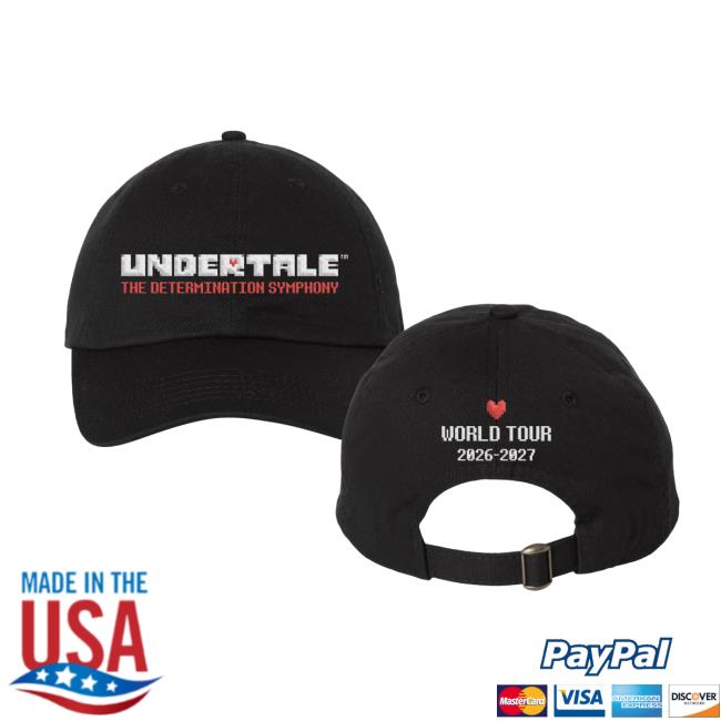 Undertale Symphony Merch Store Undertale World Tour Hat 5 Undertale Symphony Merch Store Undertale World Tour Hat