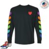 Undertale Symphony Merch Store Undertale World Tour Long Sleeve Tee Shirt (Purple)