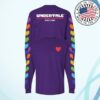 Undertale Symphony Merch Store Undertale World Tour Long Sleeve Tee Shirt (Purple)