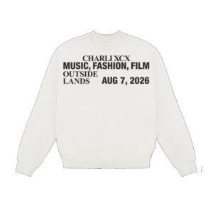 Charli Xcx Merch Store Music Fashion Film Outside Lands Crewneck