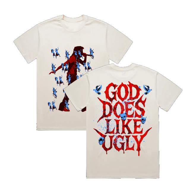 Jid Store Merch Faded White J.I.D. Gdlu Tee 5 Jid Store Merch Faded White J.I.D. Gdlu Tee