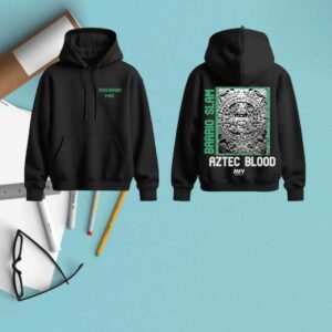 Barrio Slam Merch Store Aztec Blood Hoodie
