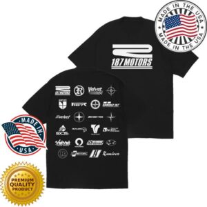 Ramirez 187 Merch Store R187 Motors Tee Black