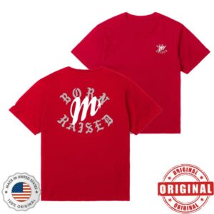 Bornxraised Merch Store Born X Raised Diablos Rocker Tee Red