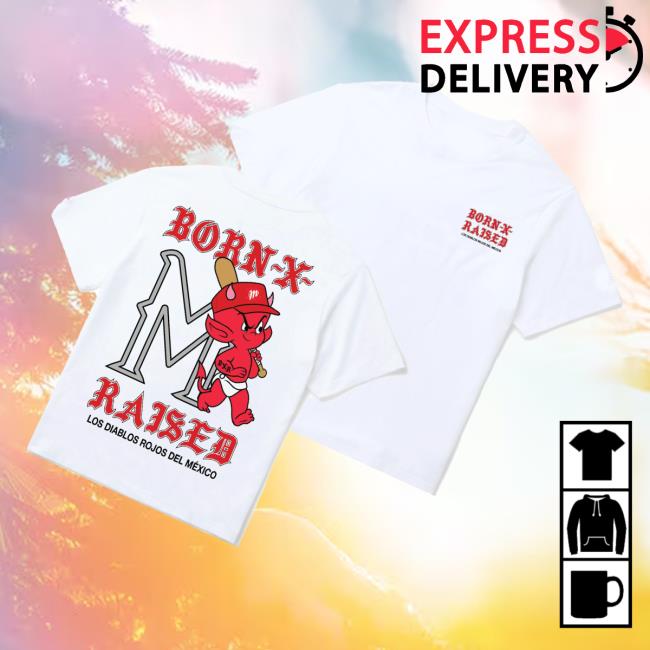 Bornxraised Merch Store Born X Raised Diablos Diablito Tee White 3 Bornxraised Merch Store Born X Raised Diablos Diablito Tee White