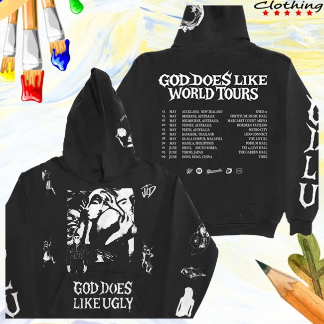Jid Merch Store Black J.I.D. Au Nz Tour Hood 3 Jid Merch Store Black J.I.D. Au Nz Tour Hood