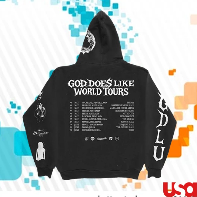 Jid Merch Store Black J.I.D. Au Nz Tour Hood 4 Jid Merch Store Black J.I.D. Au Nz Tour Hood