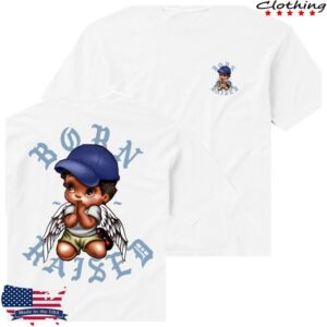 Born X Raised Store Merch El Angel Rocker Tee White