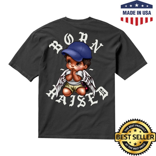 Born X Raised Store Merch El Angel Rocker Tee Vintage Black 5 Born X Raised Store Merch El Angel Rocker Tee Vintage Black