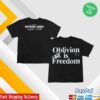 Charli Xcx Merch Store Oblivion Is Freedom Outside Lands Tee