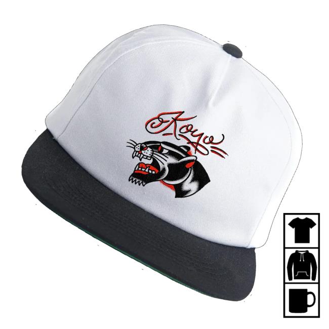 Koyo Shop Merch Embroidered Panther Cap 3 Koyo Shop Merch Embroidered Panther Cap