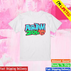 Air Jam Store Merch Air Jam 2026 Logo T-Shirt White