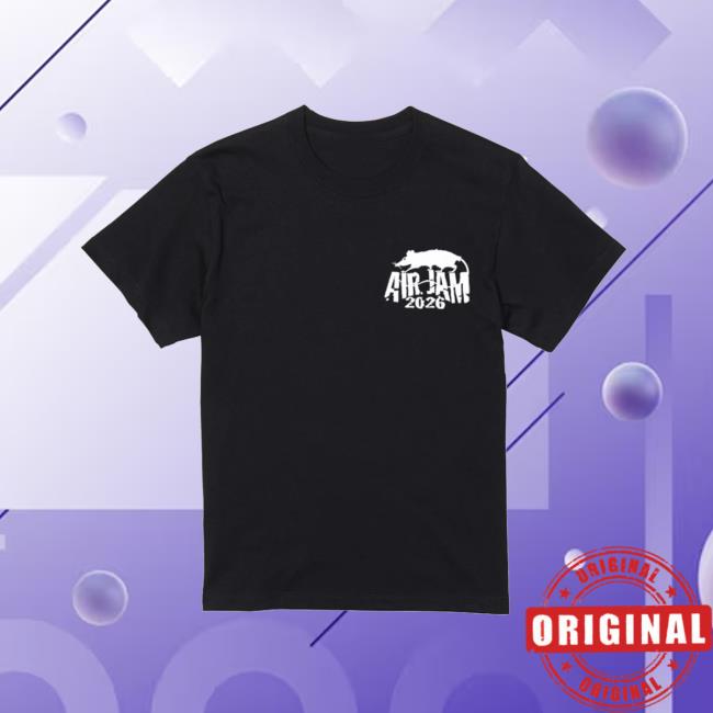 Air Jam Store Merch Air Jam 2026 Rat Logo T-Shirt 3 Air Jam Store Merch Air Jam 2026 Rat Logo T-Shirt