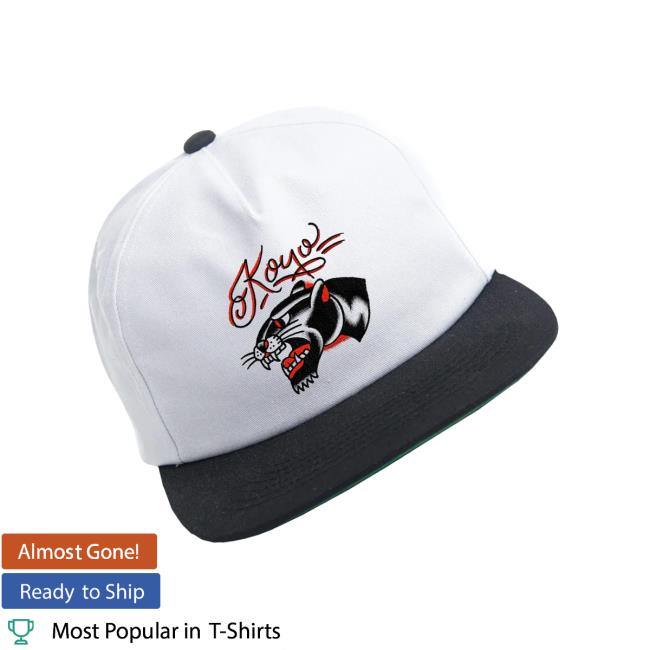 Koyo Merch Store Embroidered Panther Cap 3 Koyo Merch Store Embroidered Panther Cap