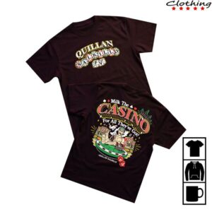 Full Violence Merch Store Quillan Salkilld Milk The Casino Classic Tee