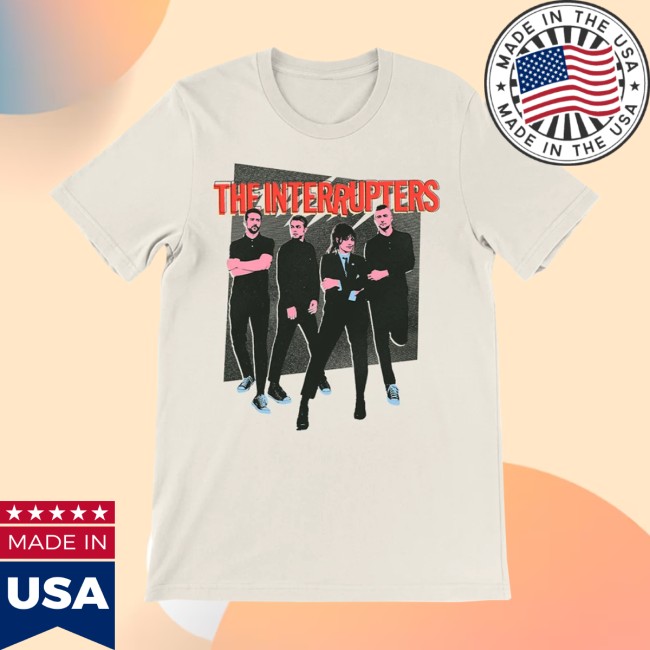 Theinterrupters Store Merch Color Pop Spring 2023 Tour T-Shirt 3 Theinterrupters Store Merch Color Pop Spring 2023 Tour T-Shirt