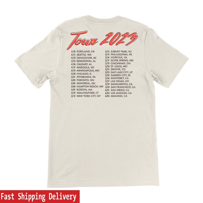 Theinterrupters Store Merch Color Pop Spring 2023 Tour T-Shirt 4 Theinterrupters Store Merch Color Pop Spring 2023 Tour T-Shirt