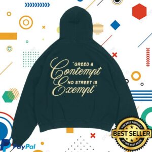 Nasir Jones Store Merch Greed & Contempt Hoodie