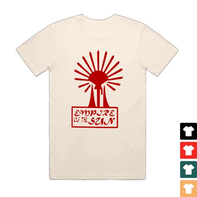 Empire Of The Sun Merch Store Sun Tower Ecru Tee 2 Empire Of The Sun Merch Store Sun Tower Ecru Tee