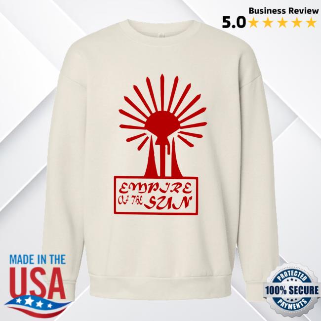 Empire Of The Sun Merch Store Sun Tower Off-White Crewneck 2 Empire Of The Sun Merch Store Sun Tower Off-White Crewneck
