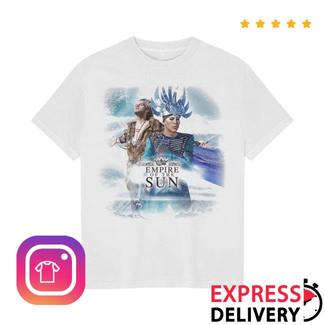 Empire Of The Sun Merch Store White Ice On The Dune Tee 3 Empire Of The Sun Merch Store White Ice On The Dune Tee