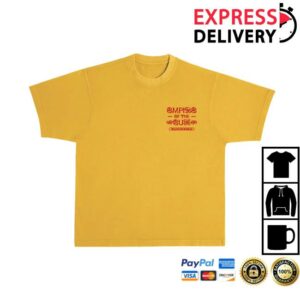 Empire Of The Sun Merch Store Yellow Walking On A Dream Tee
