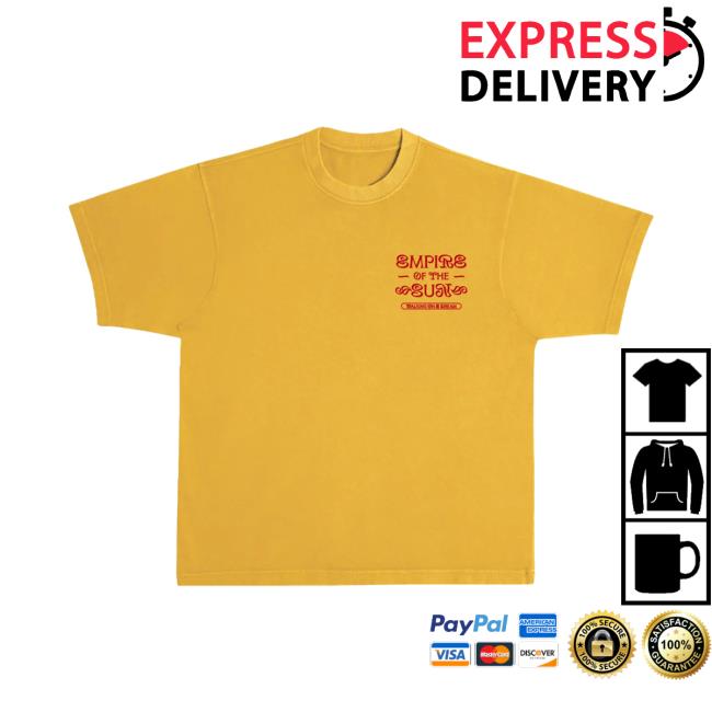 Empire Of The Sun Merch Store Yellow Walking On A Dream Tee 3 Empire Of The Sun Merch Store Yellow Walking On A Dream Tee