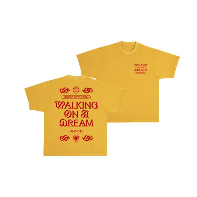 Empire Of The Sun Merch Store Yellow Walking On A Dream Tee 5 Empire Of The Sun Merch Store Yellow Walking On A Dream Tee