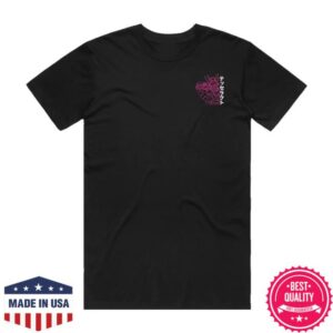 Tesseract Merch Store Neon Samurai Tee Black