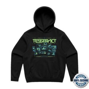 Tesseract Merch Store Wob Eyes Hoodie Black