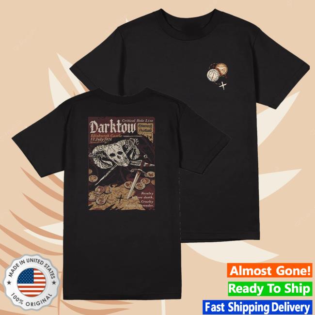 Critical Role Shop Merch Critical Role Live In Edinburgh T-Shirt 2 Critical Role Shop Merch Critical Role Live In Edinburgh T-Shirt