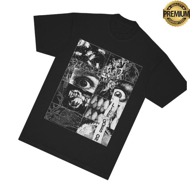 Get A Real Job Kid Merch Store Life Goes On Black Tee 3 Get A Real Job Kid Merch Store Life Goes On Black Tee