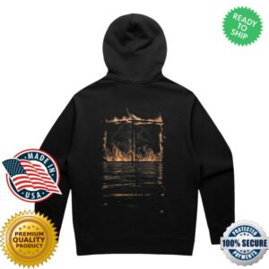 Tesseract Band Store Merch Burning Cube Hood – Black