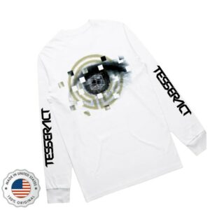 Tesseract Band Store Merch Eyes Longsleeve – White