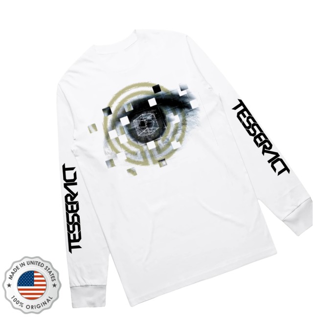 Tesseract Band Store Merch Eyes Longsleeve - White 2 Tesseract Band Store Merch Eyes Longsleeve - White