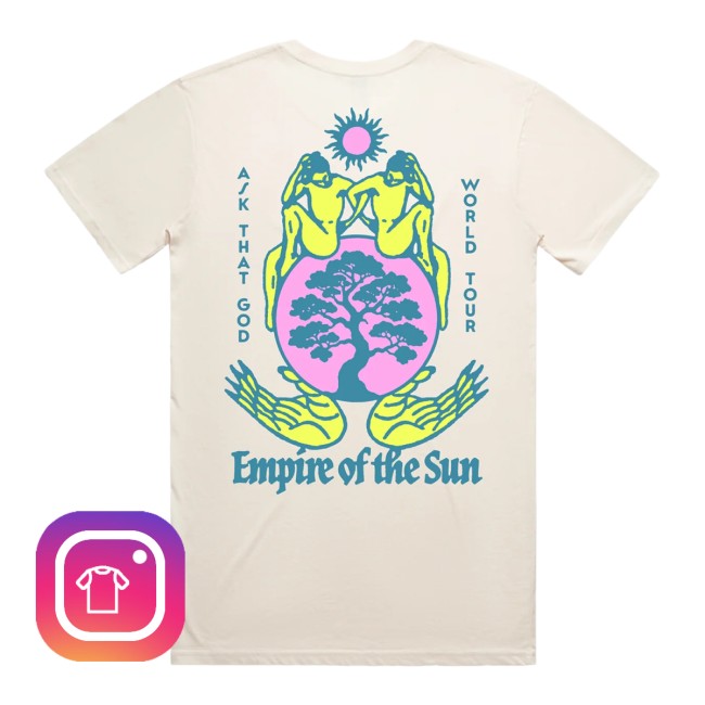Empire Of The Sun Store Merch Ask That God Hand Tee 4 Empire Of The Sun Store Merch Ask That God Hand Tee